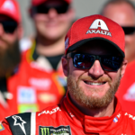 NASCAR Cup Series driver Dale Earnhardt Jr. (88) before the Ford EcoBoost 400 at Homestead-Miami Speedway.