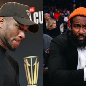 Giannis Antetokounmpo (L) and Amar'e Stoudamire (R)