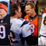 Joe Burrow, Tom Brady, Peyton Manning and T.J. Houshmanzadeh
