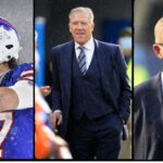 Josh Allen, John Elway and Jason Garrett