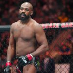 Madison Square Garden NEW YORK CITY, NY -NOVEMBER 16:Jon Jones meet in the octagon for a 3-round bout for UFC309 - Jones vs Miocic at Madison Square Garden on November 16, 2024 in New York City, NY