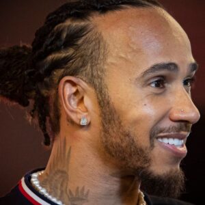 F1 Grand Prix Of Abu DhabiF1 Grand Prix Of Abu Dhabi Lewis Hamilton of Great Britain driver of Mercedes-AMG Petronas F1 Team talks to media and press after the race, the Formula One Grand Prix of Abu Dhabi at Yas Marina Circuit, Abu Dhabi