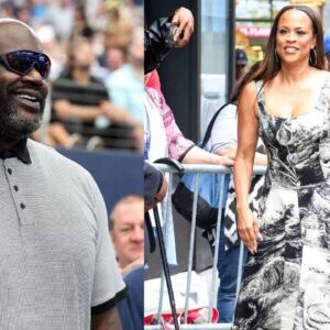 Shaquille O'Neal (L), Shaunie Henderson (R)