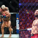 Michael Chandler (L), Jorge Masvidal (R)