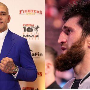 Alex Pereira (L), Magomed Ankalaev (R)