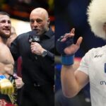 Merab Dvalishvili (L), Umar Nurmagomedov (R)