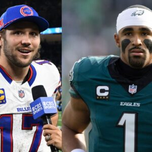 Josh Allen and Jalen Hurts