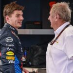 In the picture Max Verstappen NLD , Oracle Red Bull Racing, Head of Motorsport Dr Helmut Marko Oracle Red Bull Racing