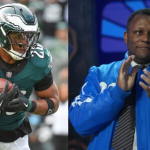 Saquon Barkley and Barry Sanders