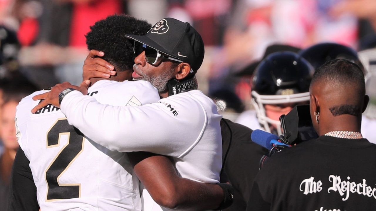 Shedeur Sanders and Deion Sanders