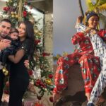 Ilia Topuria (L), Max Holloway (R)