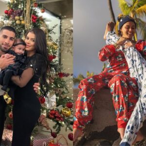 Ilia Topuria (L), Max Holloway (R)