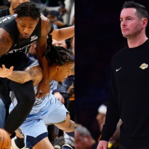 Dorian Finney-Smith (L) and JJ Redick (R)