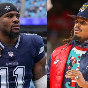 Micah Parsons and Cam Newton