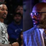 Dwight Howard(L) and Shaquille O'Neal(R)