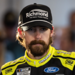 Nov 8, 2024; Avondale, Arizona, USA; NASCAR Cup Series driver Ryan Blaney (12) during practice for the NASCAR Championship race at Phoenix Raceway. Mandatory Credit: Mark J. Rebilas-Imagn Images