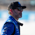 NASCAR Cup Series driver Jimmie Johnson (84) during qualifying for the Championship race at Phoenix Raceway.