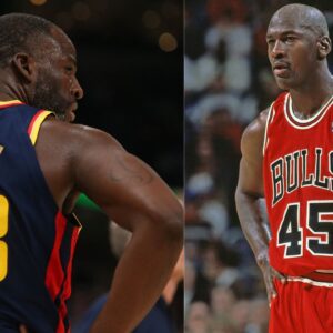 Draymond Green (L) and Michael Jordan (R)