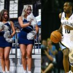 A group of cheerleaders (L/photo used only for representation) and Gilbert Arenas (R)
