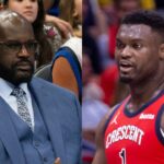 Shaquille O'Neal and Zion Williamson