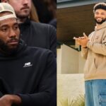 Kawhi Leonard (L) and Jamal Murray (R)