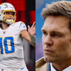 Justin Herbert, Tom Brady