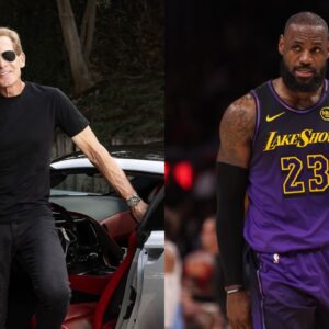 Skip Bayless (L) and LeBron James (R)