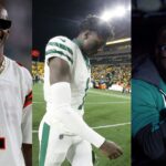 Chad Johnson, Sauce Gardner and Shannon Sharpe