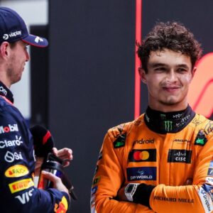1 Max Verstappen (NLD, Oracle Red Bull Racing), 4 Lando Norris (GBR, McLaren Formula 1 Team), F1 Grand Prix of Qatar at Lusail International Circuit