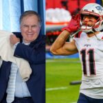 Bill Belichick [Left]; Julian Edelman [Right]