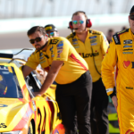 NASCAR Cup Series driver Michael McDowell (34) during qualifying for the Straight Talk Wireless 400 at Homestead-Miami Speedway.