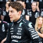 December 5, 2024, Abu Dhabi, United Arab Emirates: GEORGE RUSSELL (GBR) of Mercedes-AMG 63 takes a team photo during media day of the 2024 Formula 1 Abu Dhabi Grand Prix at the Yas Marina Circuit