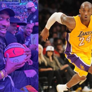 Gilbert Arenas (L) and Kobe Bryant (R)