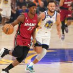 Jimmy Butler and Stephen Curry