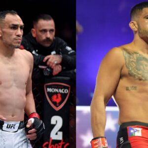 Tony Ferguson (L) Anthony Pettis (R)