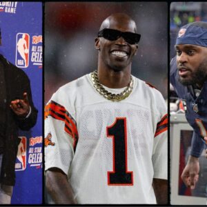 Shannon Sharpe, Chad Johnson and Jaylon Johnson