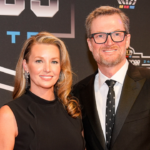 Dale Earnhardt Jr. and wife Amy during the NASCAR Awards Banquet at Charlotte Convention Center.