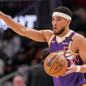NBA: Devin Booker Phoenix Suns at Atlanta Hawks