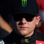 Nov 9, 2024; Avondale, Arizona, USA; NASCAR Cup Series driver Ty Gibbs (54) during qualifying for the Championship race at Phoenix Raceway. Mandatory Credit: Mark J. Rebilas-Imagn Images