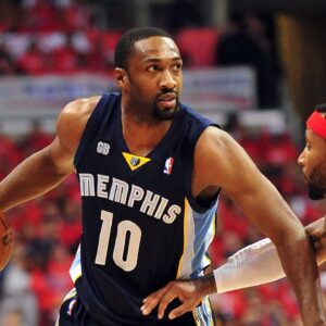 Gilbert Arenas NBA: Playoffs-Memphis Grizzlies at Los Angeles Clippers