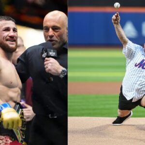 Merab Dvalishvili (L), Kevin James (R)