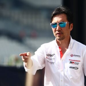 Ayao Komatsu before third practice ahead of the Formula 1 Abu Dhabi Grand Prix at Yas Marina Cicuit in Abu Dhabi, United Arab Emirates on December 6, 2024