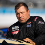 Nov 4, 2023; Avondale, Arizona, USA; NASCAR Cup Series driver Ryan Newman during qualifying for the NASCAR Championship Race at Phoenix Raceway. Mandatory Credit: Mark J. Rebilas-Imagn Images