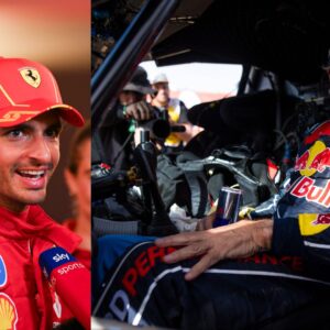 Carlos Sainz Jr. (L) and Carlos Sainz Sr. (R)
