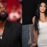 Dwyane Wade and Kim Kardashian