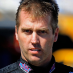 NASCAR Sprint Cup Series driver Jeremy Mayfield during practice for the Daytona 500 at Daytona International Speedway.