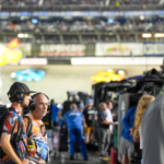 NASCAR Cup Series fans during the Bass Pro Shops Night Race at Bristol Motor Speedway.