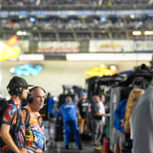 NASCAR Cup Series fans during the Bass Pro Shops Night Race at Bristol Motor Speedway.