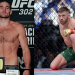 Sean Strickland (L), Dricus Du Plessis (R)