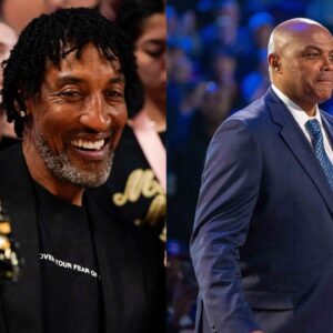 Scottie Pippen (L), Charles Barkley (R)